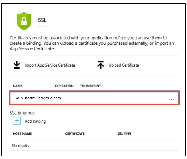 Definições de SSL