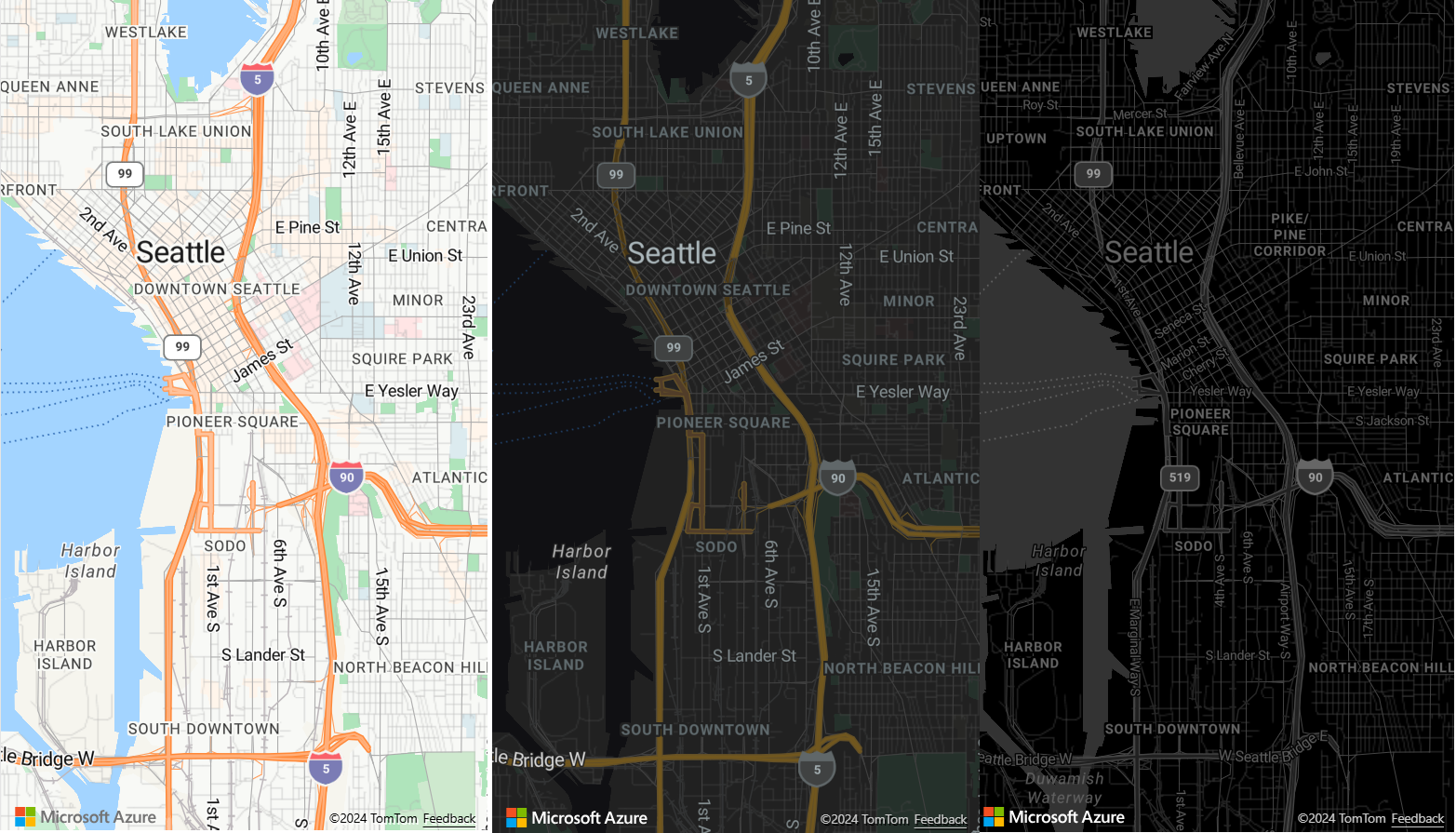 Adicionar uma camada de bolhas a um visual do Power BI do Azure Maps -  Microsoft Azure Maps