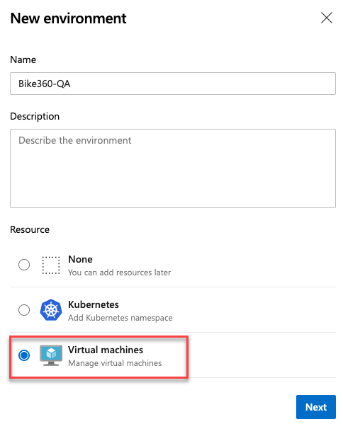 Implementações de VMs com Ambientes.