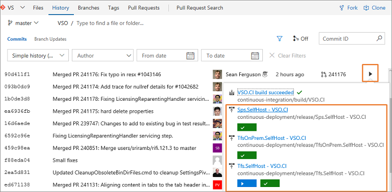 Selo de status de liberação