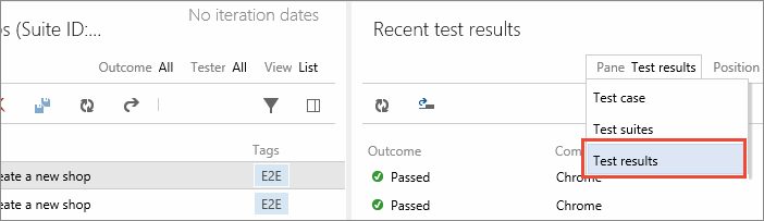 A captura de tela mostra os resultados do teste.