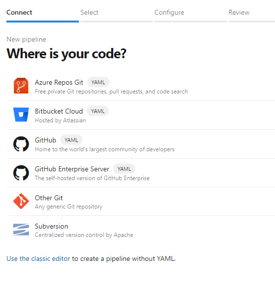 Captura de tela do ADO Onde está seu código.