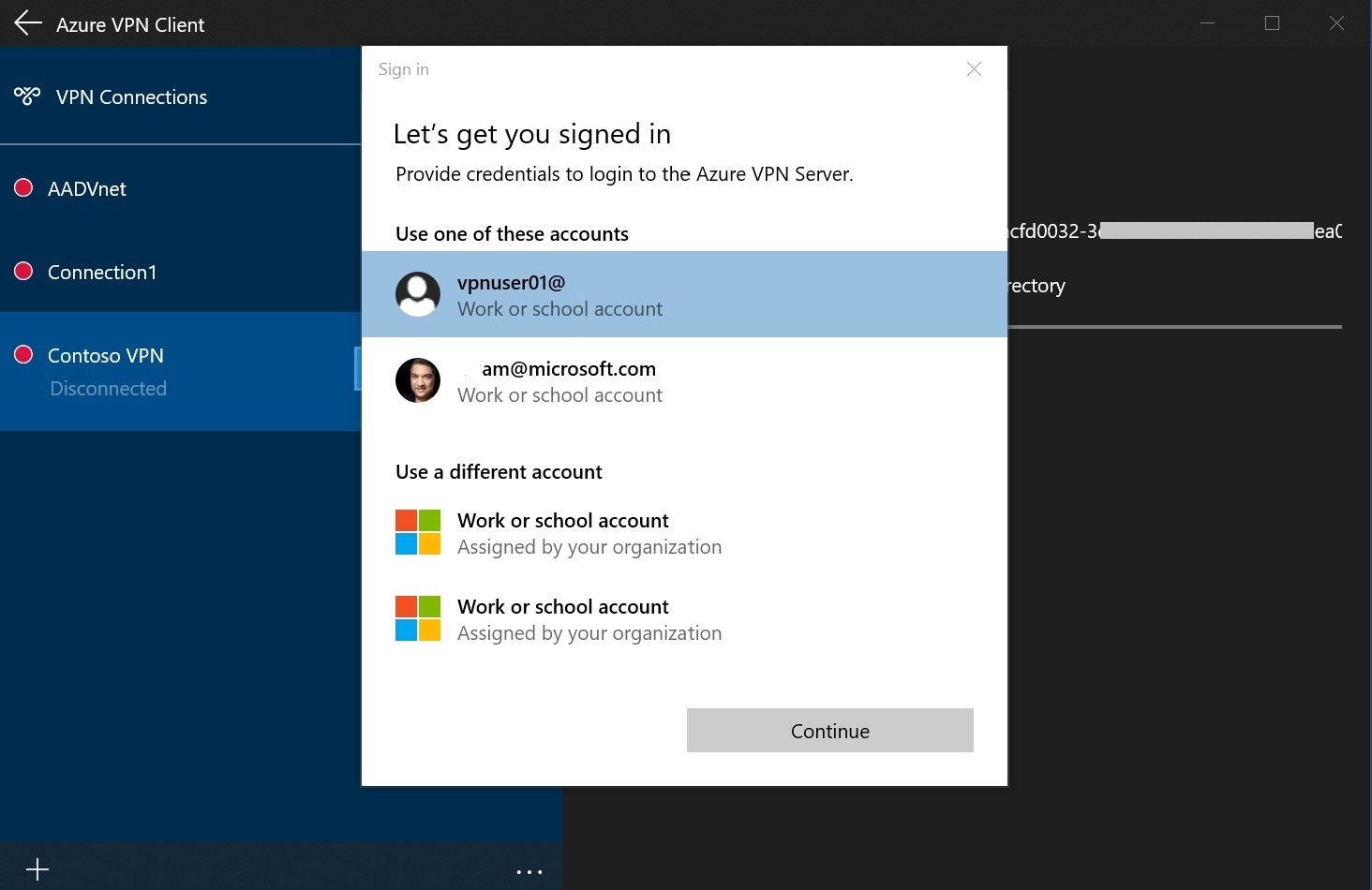 Screenshot that shows the