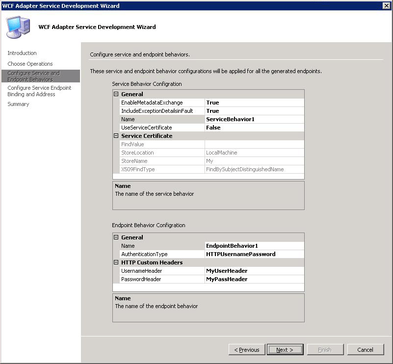 0a286b0c-7f0d-46c5-9b56-29bef3a1deea Configure Service and Endpoint Behaviors page