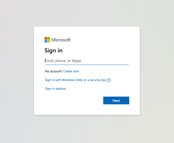 Iniciar sessão no perfil de certificação Microsoft