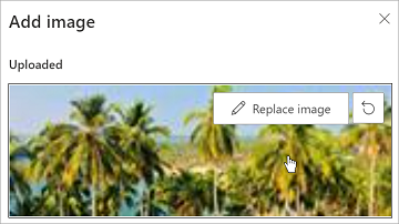 Substitua a imagem no cabeçalho Substituir a imagem no cabeçalho.