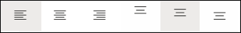 Alinhamento do texto do cabeçalho Alinhamento do texto do cabeçalho.