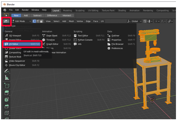 Editor UV Editor UV.