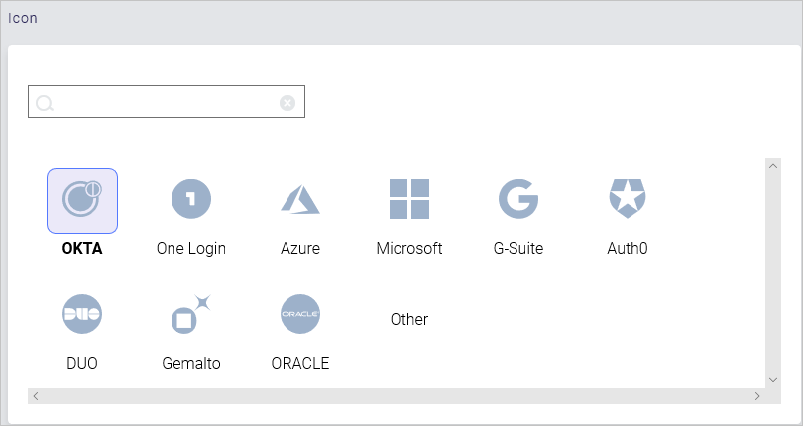Ícone IdP do Conector Meta Networks