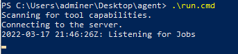 Azure DevOps Build Agent install 3