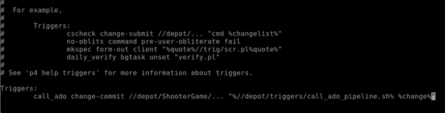 Trigger setup 3