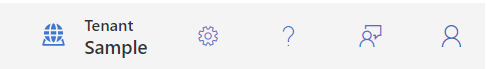 Captura de tela do cabeçalho do Graph Explorer