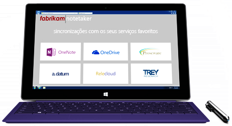 Bom exemplo de logotipo em um site