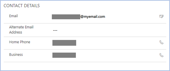 Contact methods for the contact Contact methods for the contact.