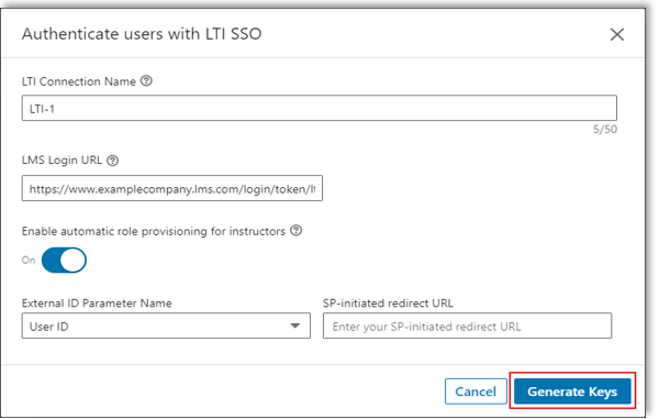 linkedin-learning-generate-lti-keys-screen