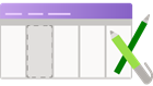 Imagem do ícone de preenchimento automático genérico.