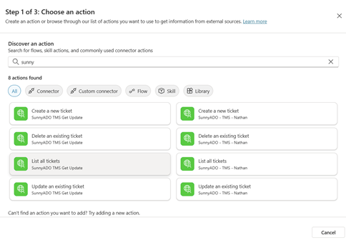 Adicione uma nova ferramenta de API REST.