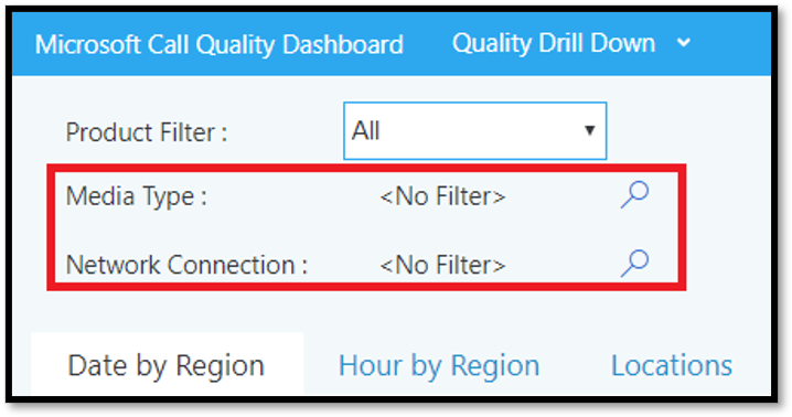 Captura de tela de um filtro de dashboard.