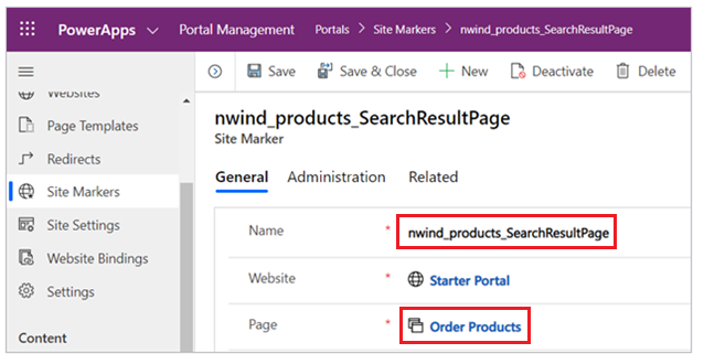 Novo marcador do site Novo marcador do site.