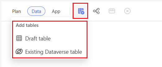 Adicionar mais tabelas de dados