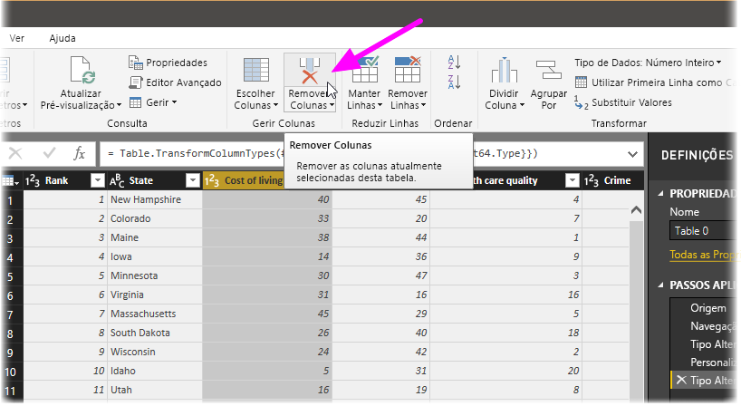 Tutorial Formatar E Combinar Dados No Power Bi Desktop Power Bi Microsoft Learn