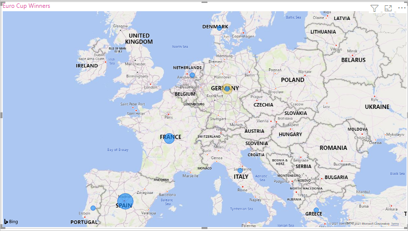 A captura de tela mostra a visualização do mapa com as alterações de formatação aplicadas.