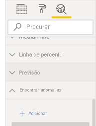 Captura de ecrã do ponto de entrada para deteção de anomalias.