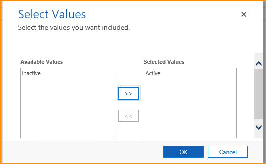 Selecione Sites do SharePoint Ativos.