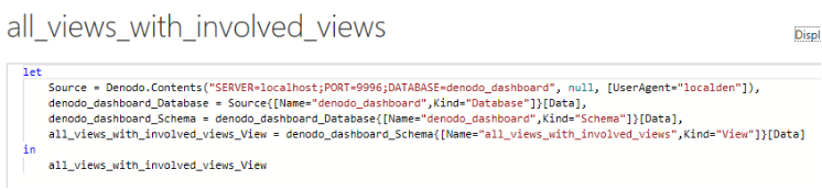 Captura de ecrã do editor avançado a mostrar como usar o parâmetro UserAgent.