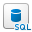 Ícone do conector da base de dados SQL no Fabric.