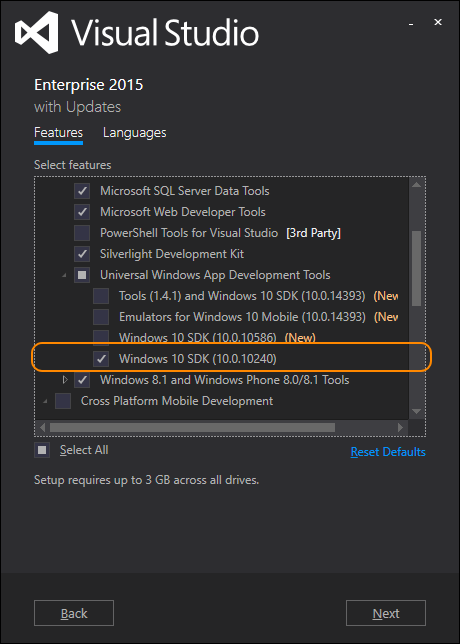 Ferramentas Data Lake para Visual Studio
