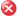 ícone da interface do usuário: erro