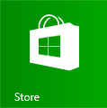 Captura de tela que mostra o ícone Store.