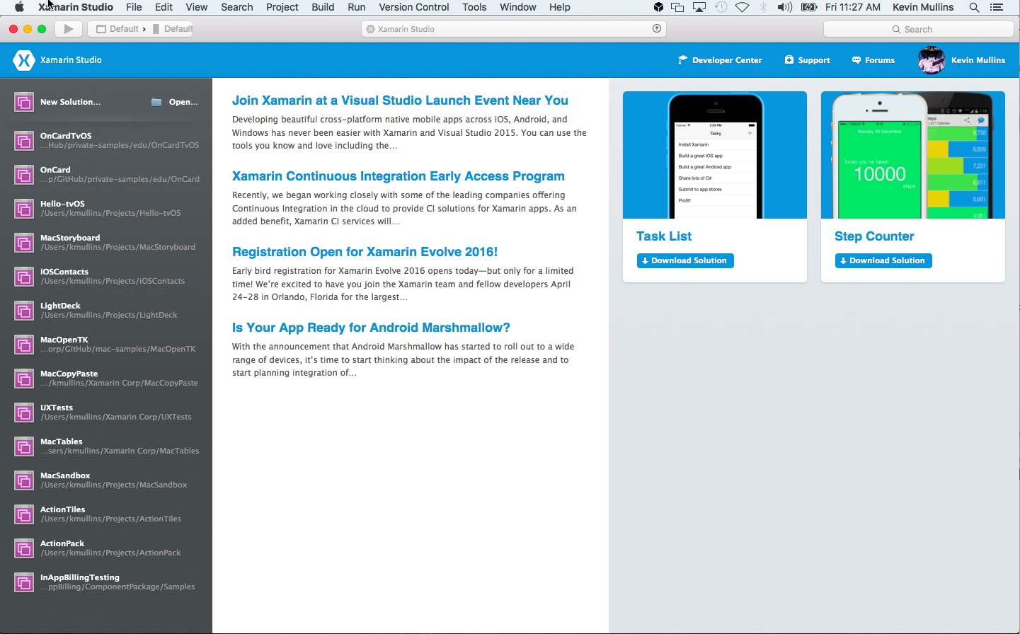 Visual Studio para Mac