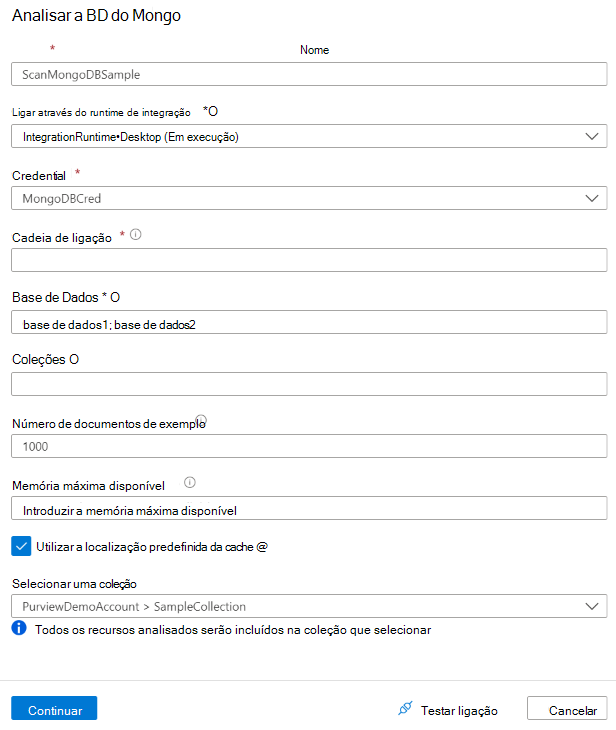 analisar MongoDB