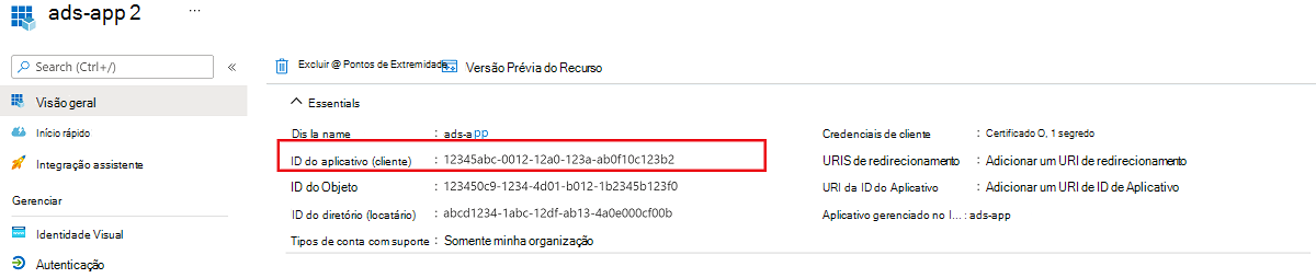 Captura de tela sobre como criar uma entidade de serviço.