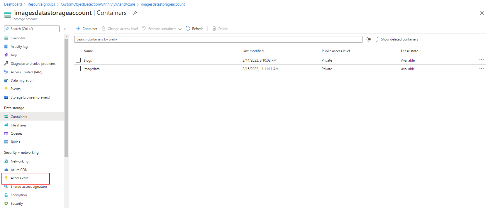 É apresentada uma captura de ecrã que mostra a secção Teclas de Acesso realçada.