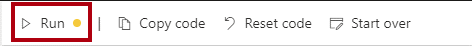 Imagem mostrando a barra de menus com a opção de menu Executar realçada.