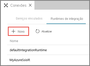 Nova janela Conexões