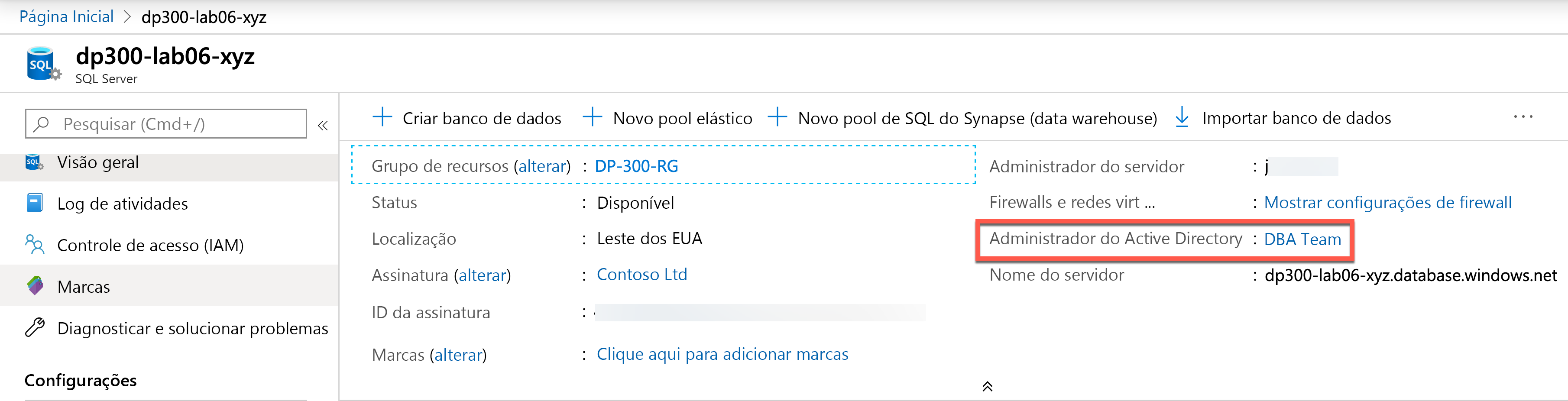 Microsoft Entra Admin Configuration for Azure SQL server