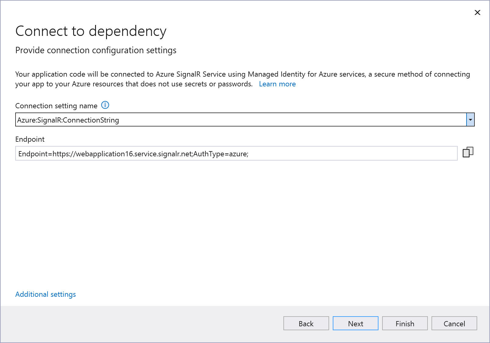 Captura de tela mostrando a tela