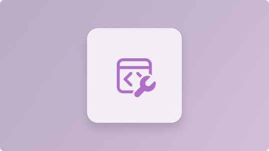 Ícone de ferramentas e recursos de design