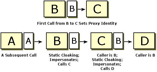 Diagrama que mostra o processo de camuflagem estática.