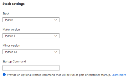 General settings for Linux containers