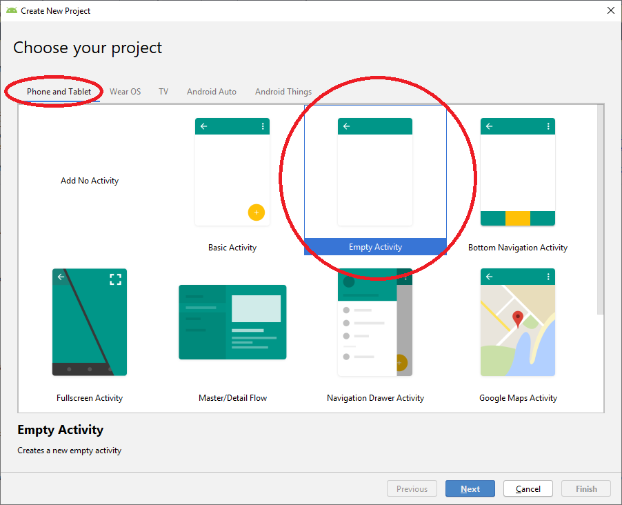 Step 2 Create a app step 2