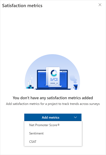 Adăugați valori de satisfacție.