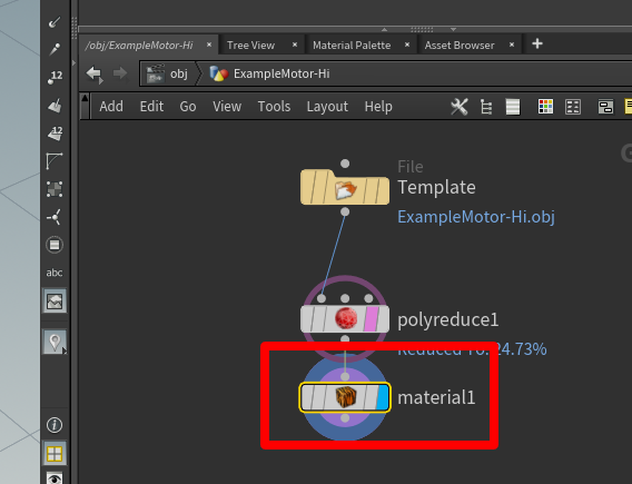 Material node Material node.