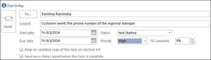 Caseta de dialog Atribuire sarcini în aplicațiile Dynamics 365.