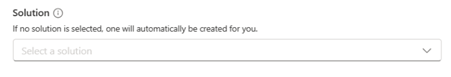 Select a solution.
