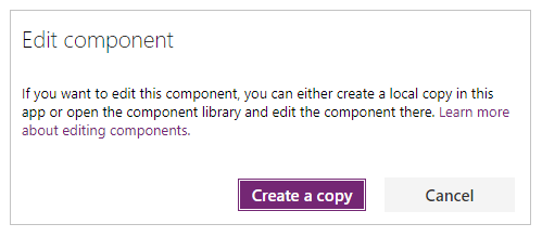 Editați componenta bibliotecii.